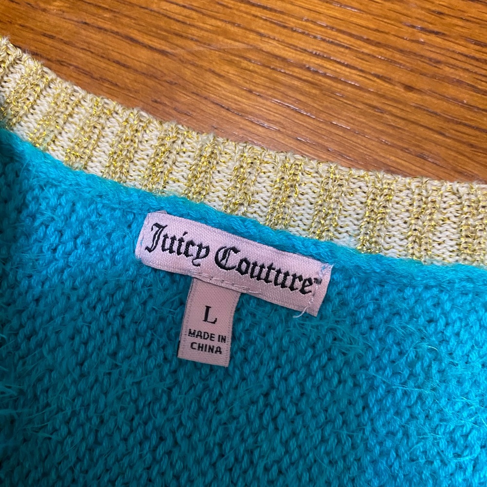 Juicy Couture Sweater SZ LG - Picture 4 of 4